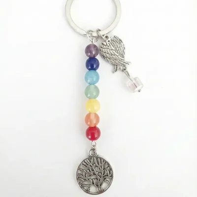 7 Çakra Enerji Koruyucu Anahtarlık