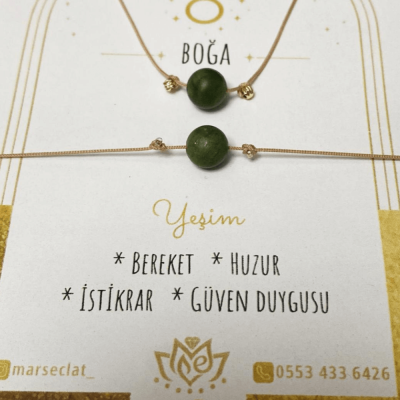Boğa burcu – Yeşim bileklik