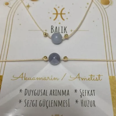 Balık Burcu Denge Bilekliği