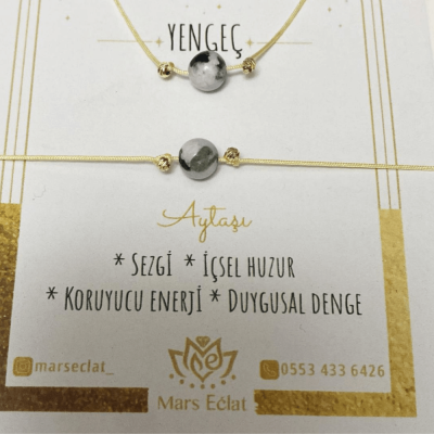 Yengeç Burcu Aytaşı Sezgi & Huzur Bilekliği